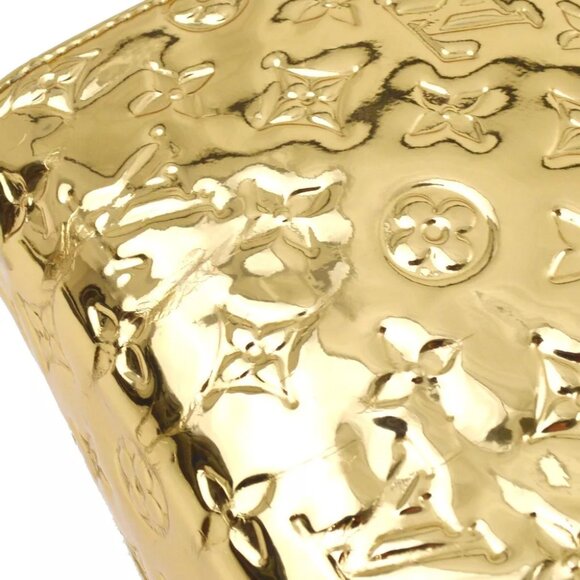 Louis Vuitton Gold Monogram Miroir Speedy 30 Handbag - Picture 2 of 7